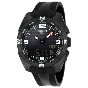 Tissot T-Touch Expert Solar Black Dial Men's Watch T0914204705701 - Picture 1 of 3