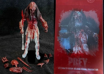 FERAL PREDATOR • CLOAKED BEAR BLOOD • BOXED COMPLETE • NECA PREY SERIES - Image 1 of 3