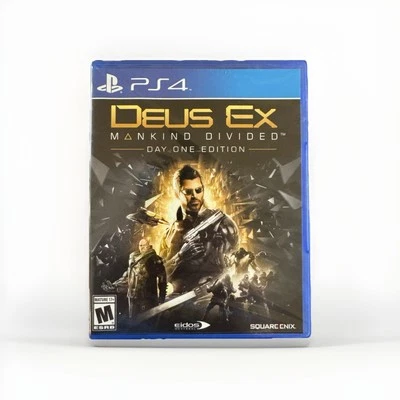Deus Ex Mankind Divided Day One Edition Sony PS4. Brand New Sealed! - Image 1 of 2