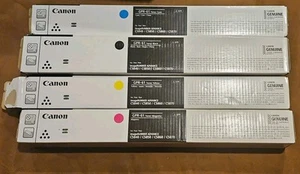 Canon GPR-61 Genuine Toner Cartridges Set (C, Y, M, B) New - Photo 1/1
