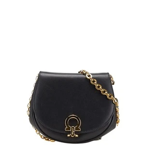 Ferragamo Salvatore Salvatore Gancini Crossbody Chain Shoulder Bag - Picture 1 of 10