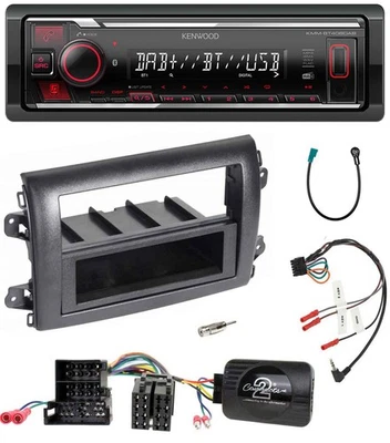 Kenwood Lenkrad Bluetooth USB DAB Autoradio für Fiat Ducato ZFA250 ab 2021 - Bild 1 von 4