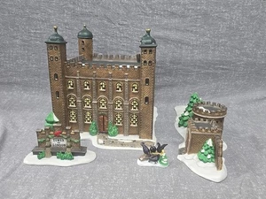 Dept 56 Dickens Historical Landmark Series Tower Of London #58500 Near Complete - Bild 1 von 9