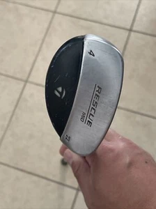 Taylormade Rescue Mid 4 Hybrid 22* Regular Steel Shaft RH Original Grip 95g Golf - Picture 1 of 8