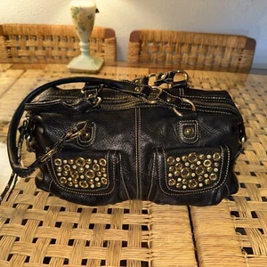 PRECIOSO BOLSO DE MANO MÉDICO MILA PIOLA CUERO HOMBRO/CARTERA CON BOLSILLOS - Imagen 1 de 18