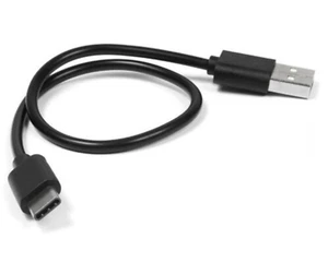 USB Type C Cable Black Charger Data Sync Cord For Samsung/Apple/Nexus/LG 1.5 Mts - Picture 1 of 2