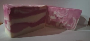 Valentines Day All Natural Soap, Cold Pressed goats milk soap, Rose scented. - Picture 1 of 4