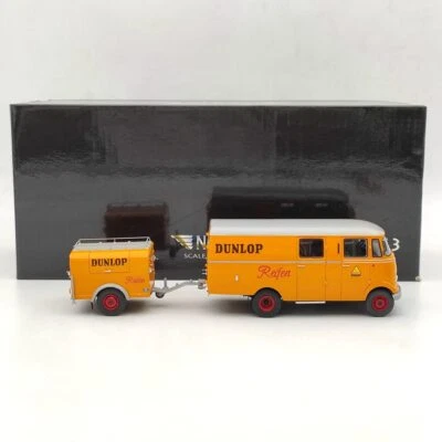 1/43 NEO SCALE MODELS MERCEDES BENZ L319 DUNL OP with trailer NEO96805 Used - Image 1 of 4