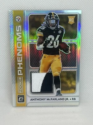 Anthony McFarland Jr 2020 Optic Rookie Phenoms Holo Jersey Steelers /50 DB0143 - Image 1 of 2