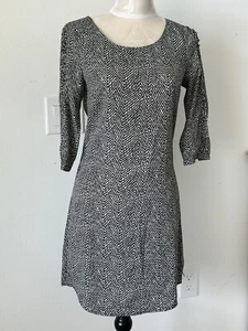 Maison Scotch Women Black & White Casual NWT Dress XS - Picture 1 of 10