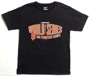 World Series 2014 San Francisco Giants Black Short Sleeve T-shirt Size Medium - Picture 1 of 8