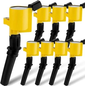 Ignition Coils 8 Pack For Ford 4.6L 5.4L F150 F250 F550 Lincoln V8 DG508 FD503 - Picture 1 of 7
