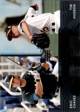 2005 Upper Deck Eric Chavez/Tim Hudson . Oakland Athletics #281
