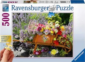 Ravensburger 500 Piece Large Format Jigsaw Puzzle - Summer Bouquet - Picture 1 of 1
