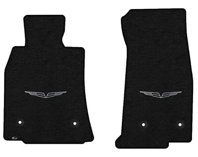 Lloyd Mats Ultimat Cadillac CT4-V Blackwing Crest Front Floor Mats (2022-2025) - Image 1 of 4