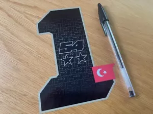 Toprak Razgatlıoğlu Rennnummer 1 (Medium) - UK VERKÄUFER - Bild 1 von 1