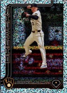 2025 Topps Celebration Confetti #45 Brice Turang Milwaukee Brewers - Foto 1 di 2