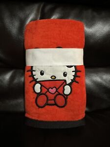 Hello Kitty Valentines Day Love Letter Hand Towel Set Of 2 NWT
