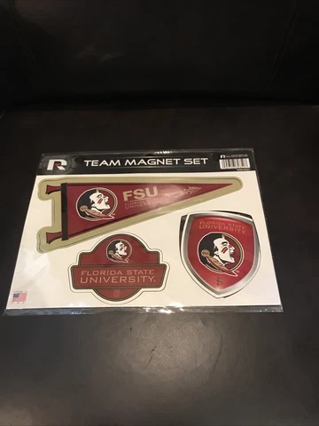 NCAA Florida State Seminoles FSU Team Magnet Set New Cover