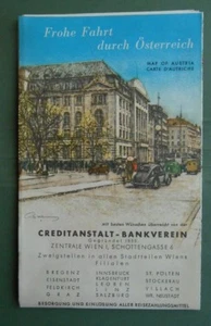 #8642 Austria  Map of Austria 1961 - Picture 1 of 3