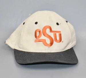 OSU Oklahoma State University Cowboys Vintage Logo 7 Snapback Cap Hat - Picture 1 of 2