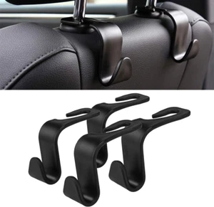 Ganchos para reposacabezas de asiento de coche, accesorio universal para asiento de coche para abrigos sombrillas comestibles - Imagen 1 de 6