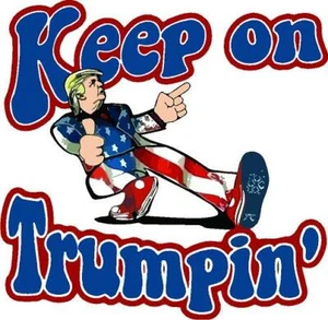 PEGATINA DE TRUMP 2024 PRESIDENTE ANTIDEMÓCRATA MAGA DEPLORABLE CALCOMANÍA PARACHOQUES AMÉRICA - Imagen 1 de 1