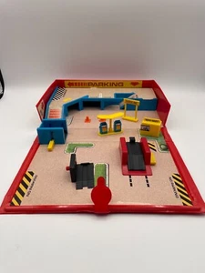 Micro Machines City Service Center Playset Carrying Case Vintage 1987 Complete - Picture 1 of 13