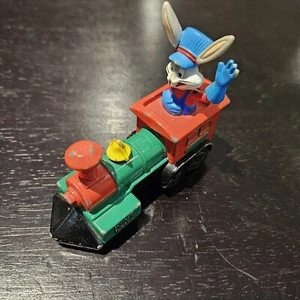 ERTL VINTAGE 1989 Looney Tunes BUGS BUNNY Engine Car Diecast Train Locomotive - Picture 1 of 8
