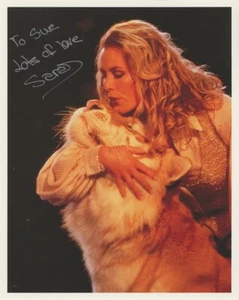 Sara Houcke - signiertes Foto (Zirkus Tier Trainer) - Bild 1 von 1