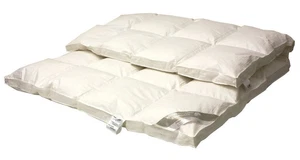 Hofmann Franken Daunenbett Daunendecke 4x6, 155x220 5cm Außensteg 100% Daunen - Bild 1 von 7