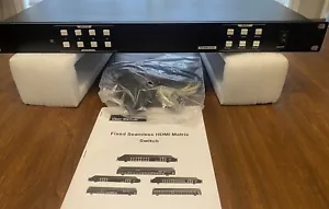 VM0404 Fixed Seamless HDMI Matrix Switch - Picture 1 of 5