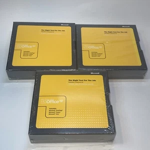 Microsoft Office XP Evaluation & Resource Kit FrontPage Project Visio 2003 3 Lot - Picture 1 of 9