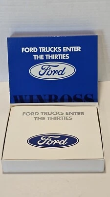 Winross Ford Trucks Enter the Thirties Tractor Trailer 1/64 - Image 1 of 4