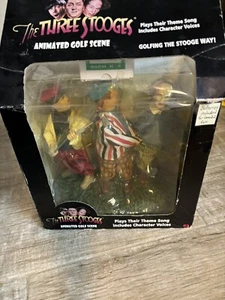The Three Stooges Animated Golf Academy Scene Collectible Vintage  - Picture 1 of 7