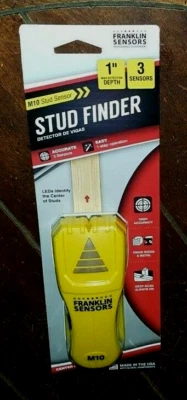Franklin Sensors M10 Stud Finder (3 Sensors & 1" Max Detection Depth)