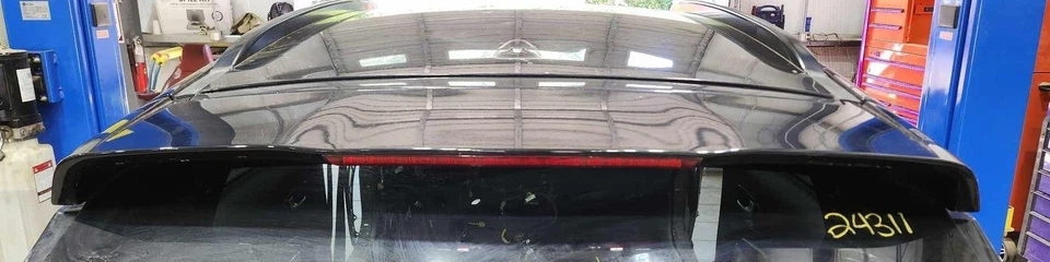 17-22 Kia Niro Deck-Lid Rear Spoiler Assembly Black ABP Genuine OEM 87210G5000 - Image 1 of 4