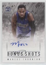 2013-14 Panini Prestige Bonus Shots Auto Marcus Thornton #8 Auto
