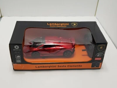 New Braha 1:24 Scale Lamborghini Sesto Elemento Red R/C Car - Image 1 of 4