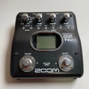 ZOOM G2Nu Guitar Multi Effects USB Audio Interface Pedal 4 AA Battery Powered - Picture 1 of 2