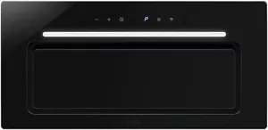 144) CDA CCG60BL Built In 60cm 4 Speeds Canopy Cooker Hood Black - Picture 1 of 3