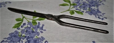 Ancien Fer à friser, marqué DIAMANT GES. GESCH. (allemand) - Photo 1/4