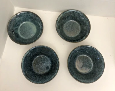 Tazones para sopa/ensalada/helado de gres azul Pier 1 Azzurro - Juego de 4 Foto 1 de 4