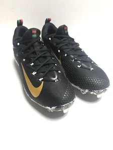 Seltene Nike Baseball Stollen schwarz Metall gold Größe 12,5 AO1007-077 - Bild 1 von 8