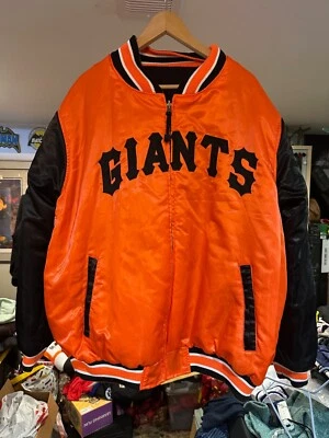 Rare New York / San Francisco Giants Reversible Jacket Size 3-XL - Image 1 of 4