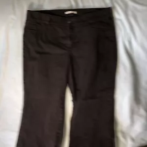 Jeans donna Lee marrone denim slim secret vita inferiori taglia 16m cucitura 31 - Foto 1 di 4