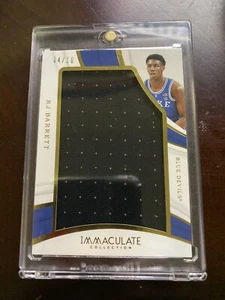 2019 Panini Immaculate RJ Barrett Collegiate RPA Patch RC /99 - Picture 1 of 2