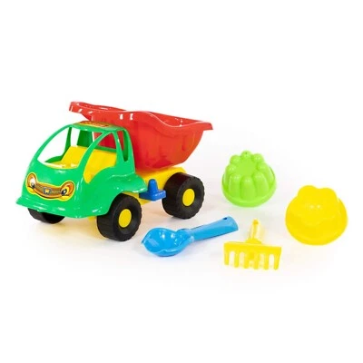 POLESIE WADER Kipper 'Ameise' + Sandgarnitur 5-tlg. Set Nr.58 Sandkasten Kinderspielzeug