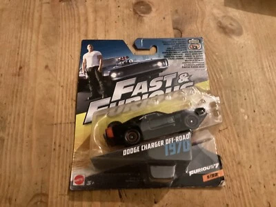 Fast Furious Dodge Charger 1970 Mattel Off-Road Off Road 1:55 '70  BNIP - Image 1 of 3
