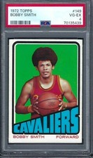 1972 Topps Basketball # 149 Bobby Smith Cleveland Cavaliers VG EX PSA 4